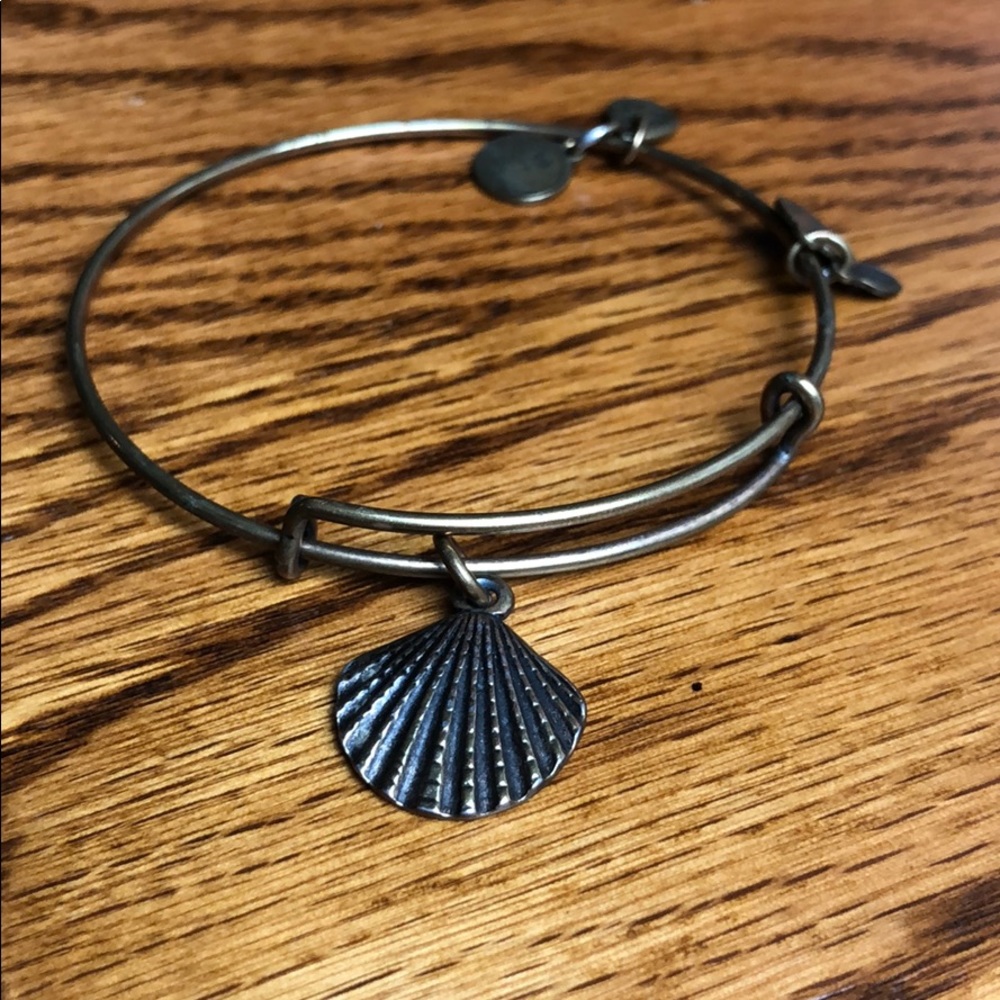 Seashell Alex and Ani Bangle